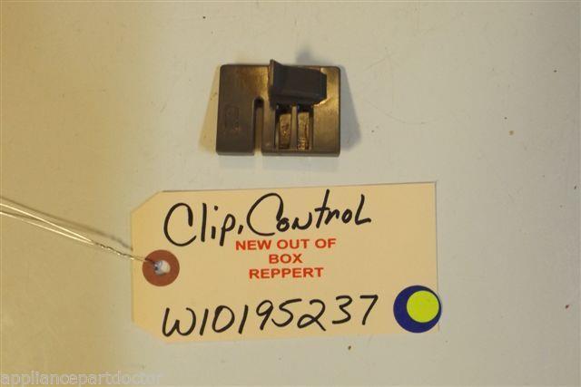 JENN-AIR DISHWASHER W10195237 Clip, Control NEW W/O BOX JENN-AIR DISHWASHER W10195237 Clip, Control NEW W/O BOX